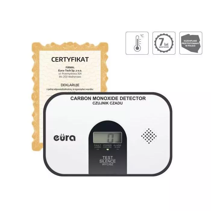 Czujniki czadu i gazu zasada działania i po co nam one?